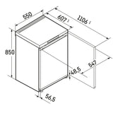 Liebherr TG14VE04 55cm Freezer - White