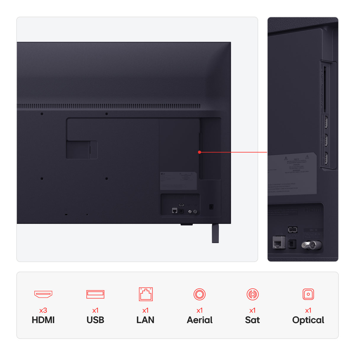 LG 43UA74006LB.AEK 43" 4K Ultra HD Smart TV