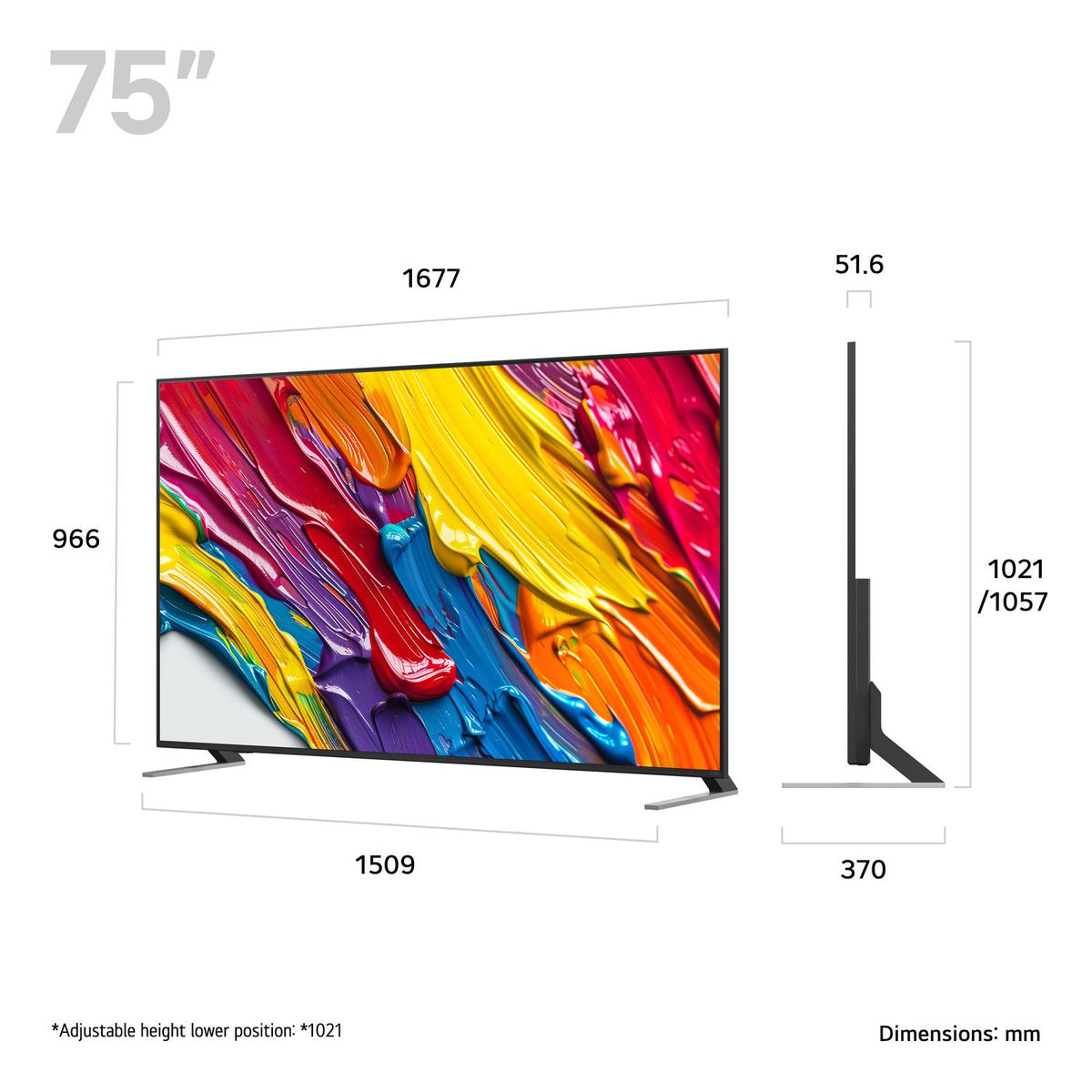 LG 75QNED84A6C.AEK 75" 4K QNED Smart TV