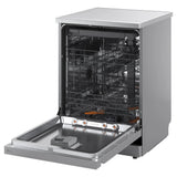 LG TrueSteam™ QuadWash™ DF27FVS WiFi Connected Full Size Dishwasher - Silver - 14 Place Settings