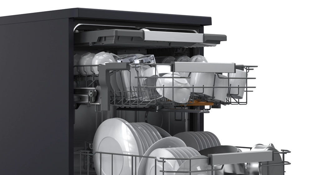 LG Series 8 TrueSteam QuadWash Pro DFGH836P 15 PS WiFi Connected Freestanding Full Size Dishwasher - Matte Black