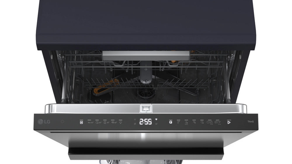 LG Series 8 TrueSteam QuadWash Pro DFGH836P 15 PS WiFi Connected Freestanding Full Size Dishwasher - Matte Black
