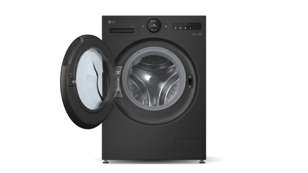 LG F4X7011TBB 11kg 1400 Spin Washing Machine - Black