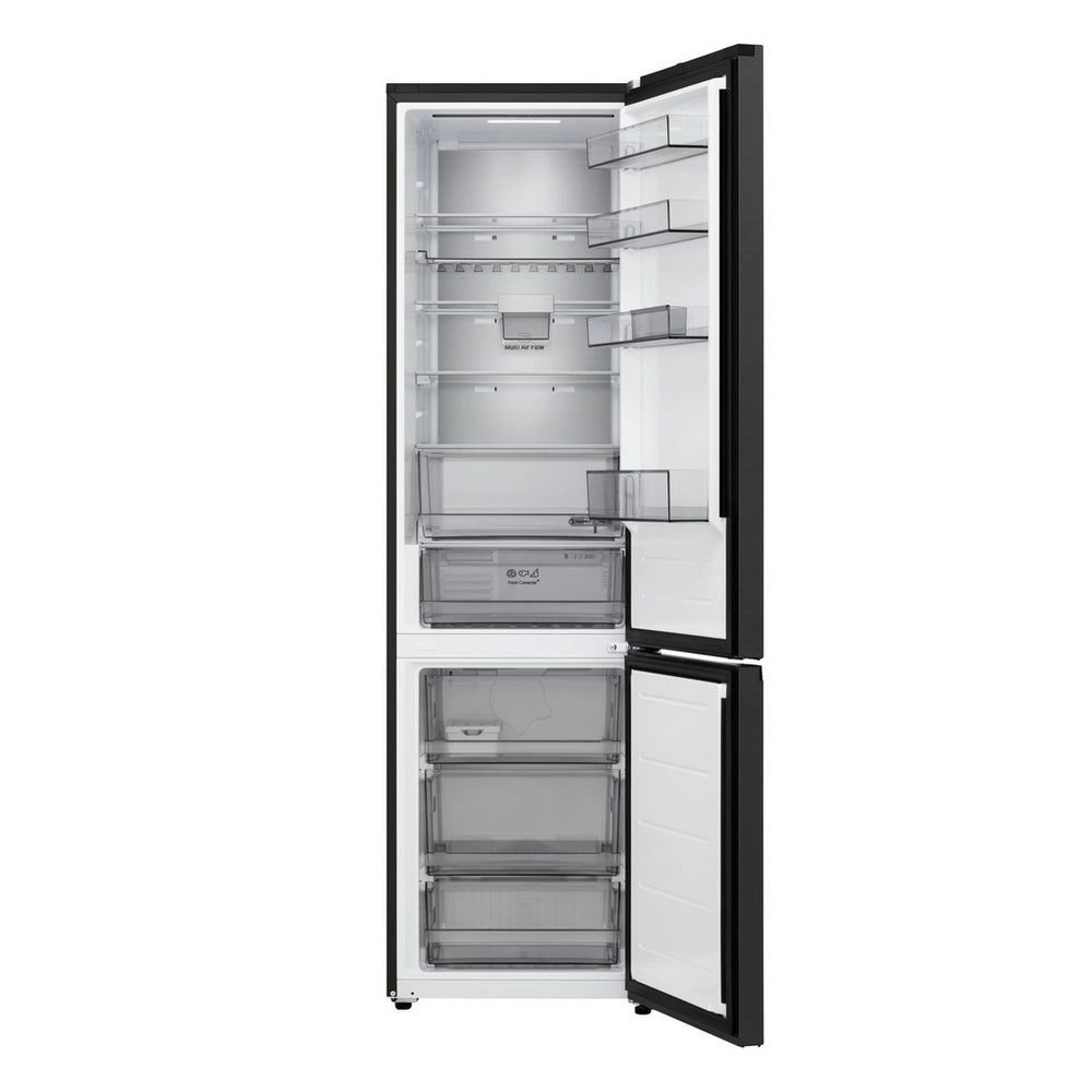 LG GBBS524CEV 59.7cm Frost Free Fridge Freezer - Essence Black Steel