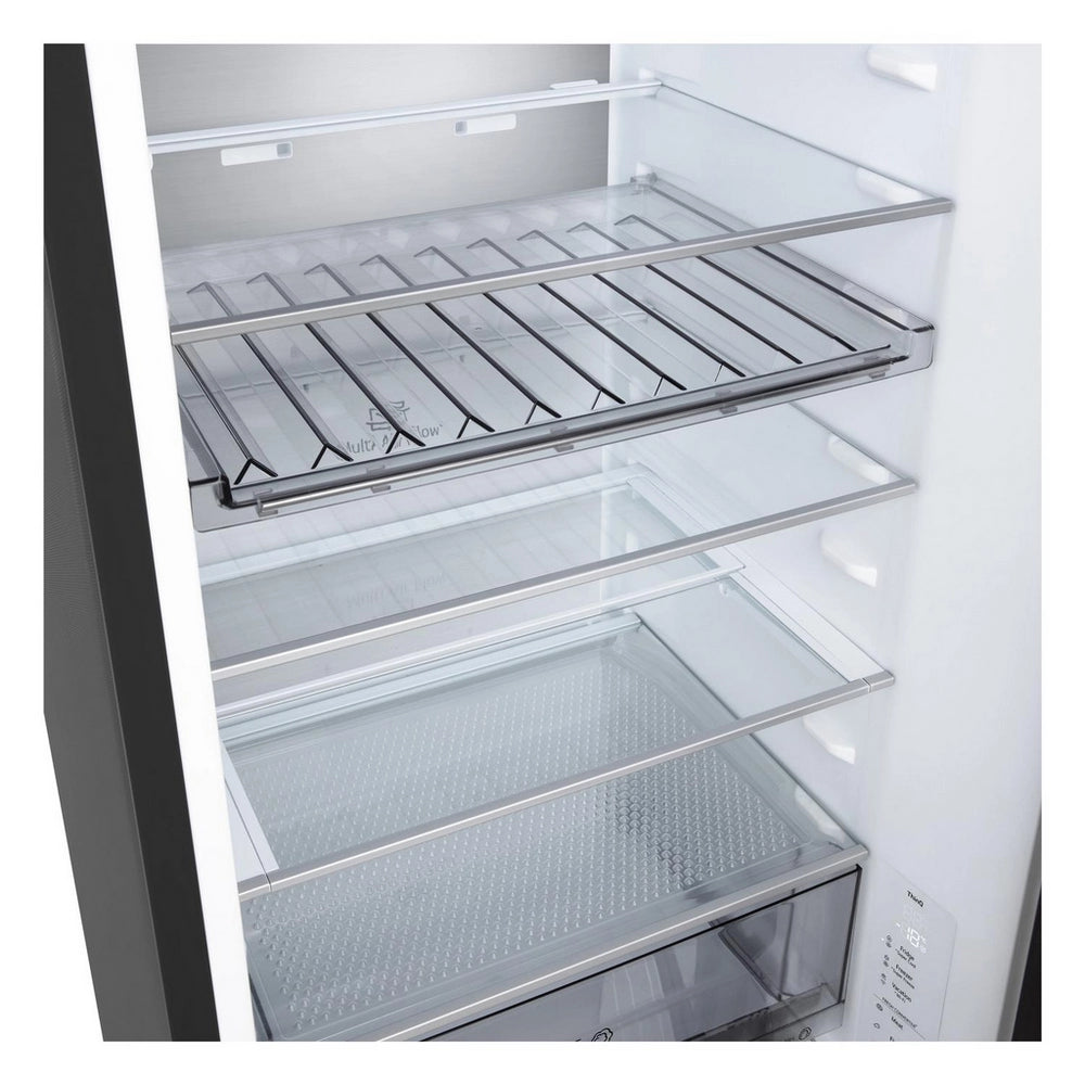 LG GBBS524CEV 59.7cm Frost Free Fridge Freezer - Essence Black Steel