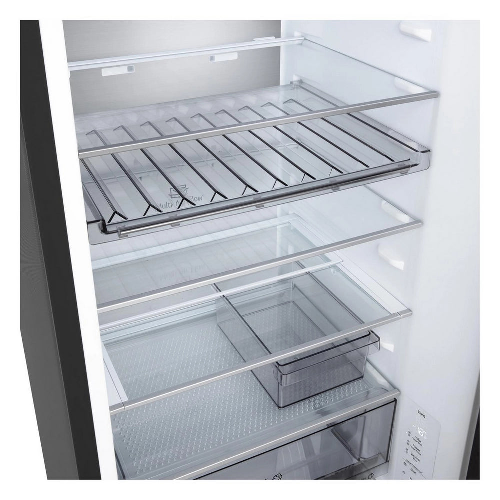 LG GBBS524CEV 59.7cm Frost Free Fridge Freezer - Essence Black Steel