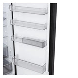 LG GBBS524CEV 59.7cm Frost Free Fridge Freezer - Essence Black Steel