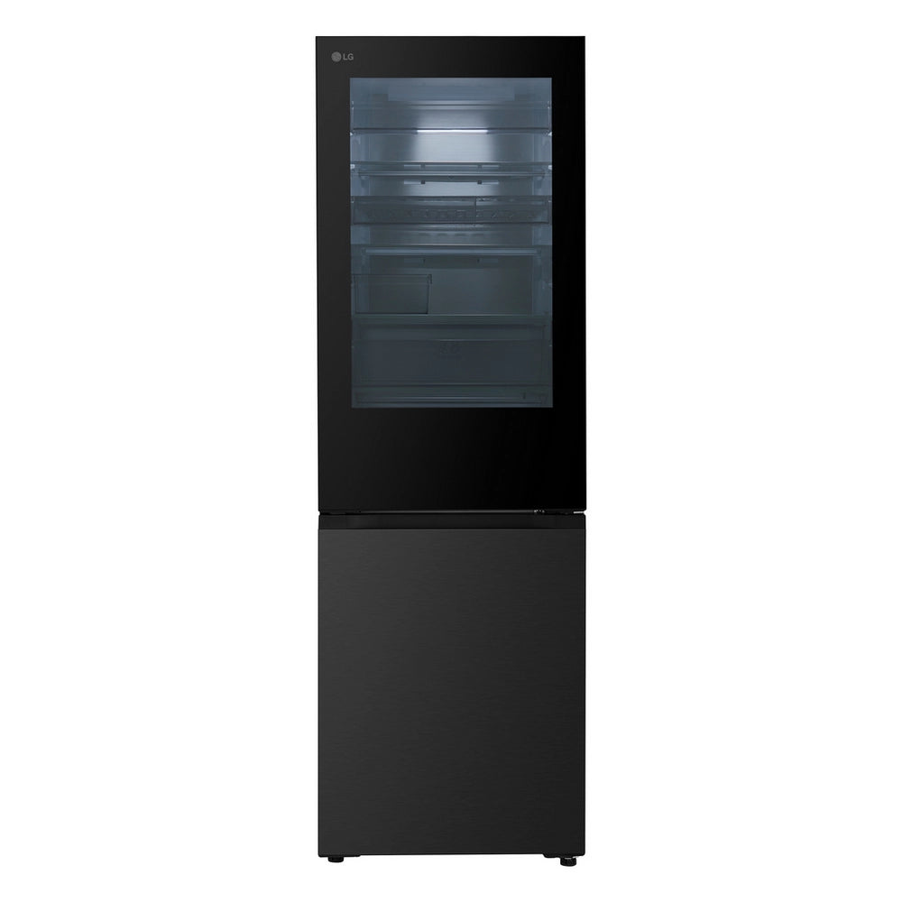LG GBGS514CEV InstaView Total No Frost Fridge Freezer - Black
