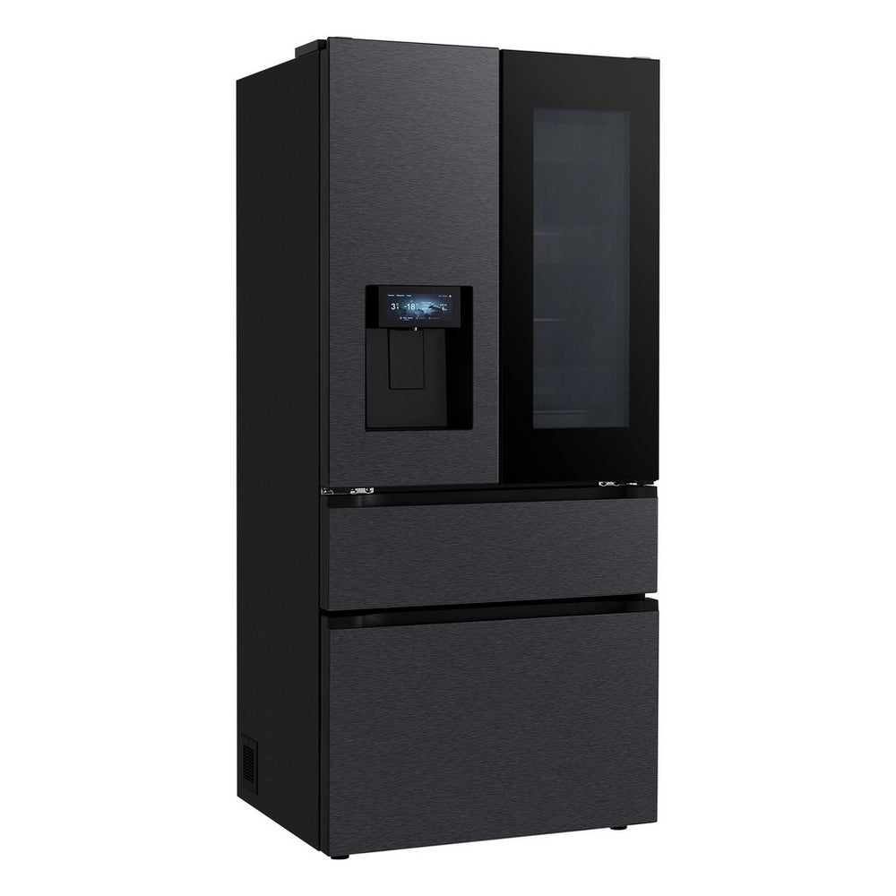 LG GMGS50DEEP 550L No Frost American Style French Door InstaView Fridge Freezer - Black