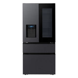 LG GMGS50DEEP 550L No Frost American Style French Door InstaView Fridge Freezer - Black