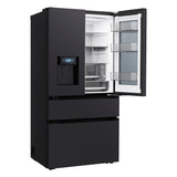 LG GMGW50DEEV Total No Frost Multi/French door American Fridge Freezer - Black