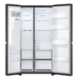 LG GSLC40EPPE 91.3cm 50/50 Total No Frost American Fridge Freezer - Matte Black