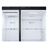 LG GSLC40EPPE 91.3cm 50/50 Total No Frost American Fridge Freezer - Matte Black