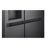 LG GSLC40EPPE 91.3cm 50/50 Total No Frost American Fridge Freezer - Matte Black