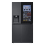 LG GSXE91EVAD 91.3cm Frost Free American Fridge Freezer - Essence Black Steel