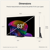 LG OLED83C66LB.AEK 83" 4K OLED Smart TV
