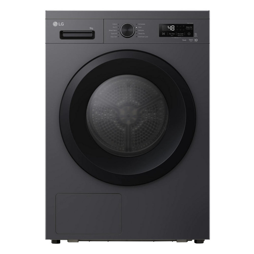LG RHX1009NWK 9kg Heat Pump Tumble Dryer - Grey