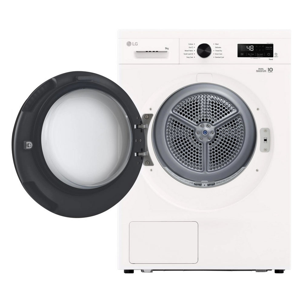 LG RHX1009NWK 9kg Heat Pump Tumble Dryer - White