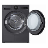 LG RHX7010TBB 10kg Heat Pump Tumble Dryer - Black