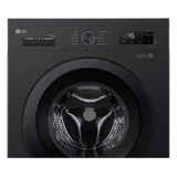 LG W4X1095NNK 9kg/5kg 1400 Spin Washer Dryer - Gloss Black