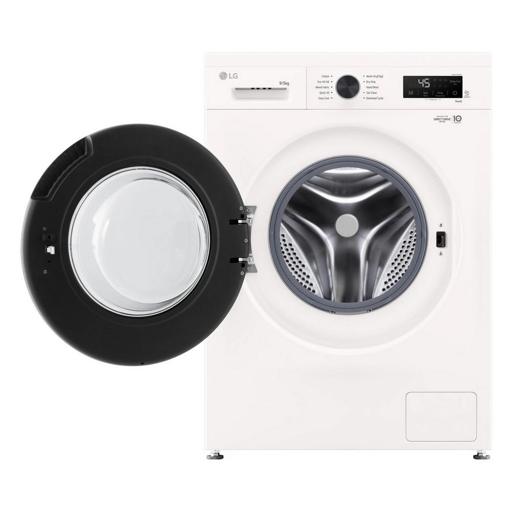 LG W4X1095NWK 9kg/5kg 1400 Spin Washer Dryer - White