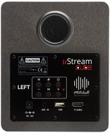 Mitchell Acoustics Ustream Cube Active stereo wireless Speakers - Black