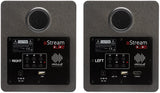 Mitchell Acoustics Ustream Cube Active stereo wireless Speakers - Black