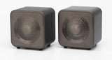 Mitchell Acoustics UStream Go Pair Portable active stereo wireless Speakers - Gun Metal Grey