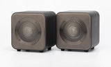 Mitchell Acoustics UStream Go Pair Portable active stereo wireless Speakers - Gun Metal Grey