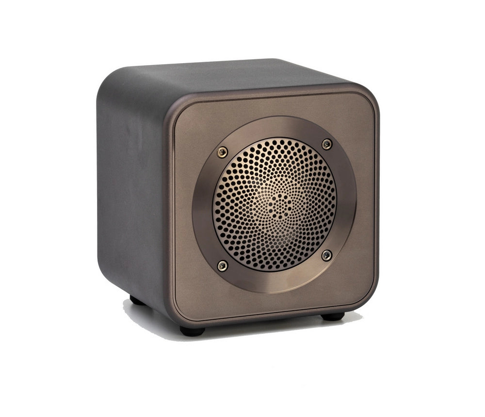 Mitchell Acoustics UStream Go Pair Portable active stereo wireless Speakers - Gun Metal Grey