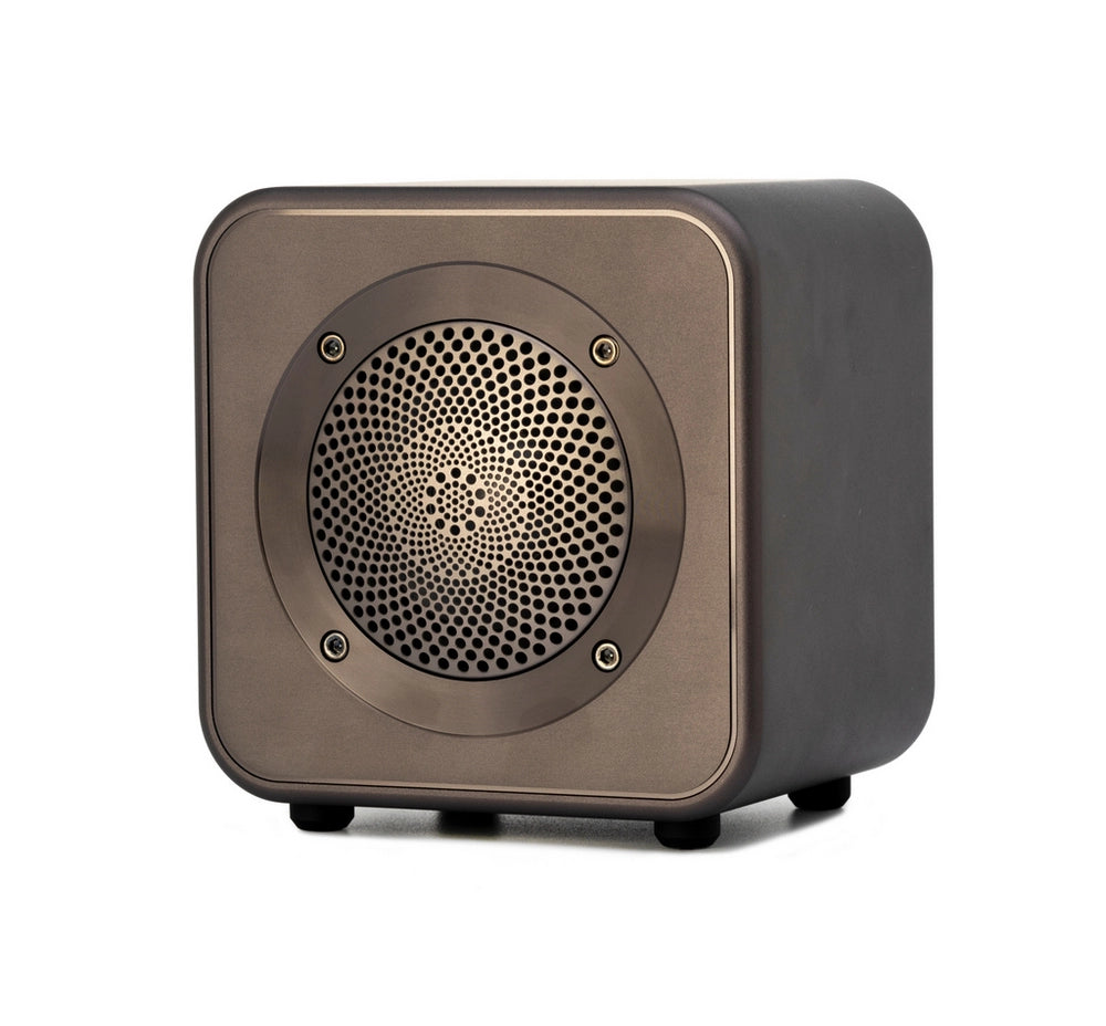 Mitchell Acoustics UStream Go Pair Portable active stereo wireless Speakers - Gun Metal Grey