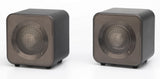 Mitchell Acoustics UStream Go Pair Portable active stereo wireless Speakers - Gun Metal Grey