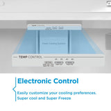 Midea MDRE379FGE01D 54cm 70/30 Built In Fridge Freezer - White