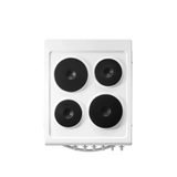 Midea MFO20DME4H109-WH 50cm Single Oven Electric Cooker with Solid Plate Hob - White