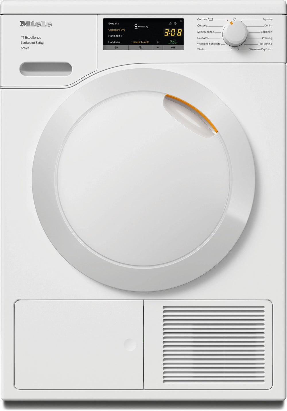Miele TEA525 8kg Heat Pump Tumble Dryer - White
