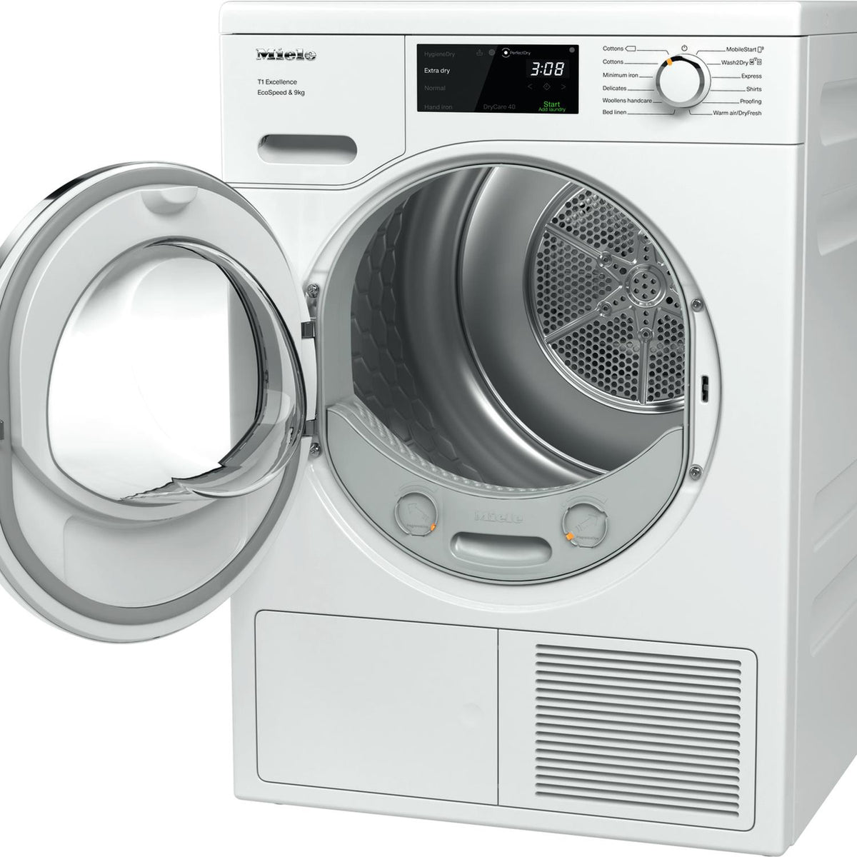Miele TEH785 WP 9kg Heat Pump Tumble Dryer - White