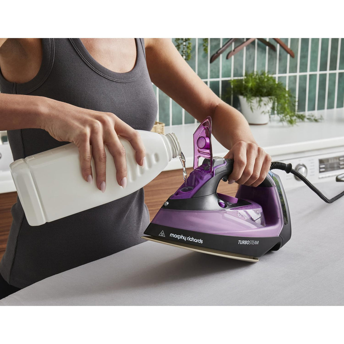 Morphy Richards 303140 Turbosteam 2800W Steam Iron - Purple