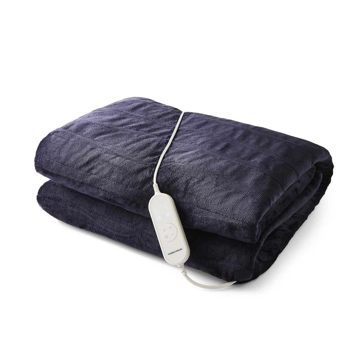 Morphy Richards 610005 Teddy & Flannel Luxury Heated Throw 200cm x 180cm - Blue