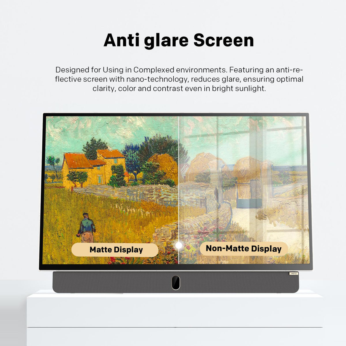 Metz 24MPE7002Z 24" Full HD Portable Smart Google TV