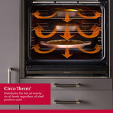 Neff B54CR31G0B Slide & Hide 59.6cm Built In Electric Single Oven - Graphite Grey