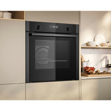 Neff B6ACH7AG7B Slide & Hide 59.4cm Built In Electric Single Oven - Graphite Grey