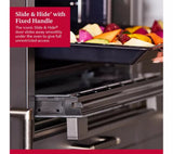 Neff B6ACH7AN7B Slide & Hide 59.4cm Built-in Electric Single Oven - Stainless Steel