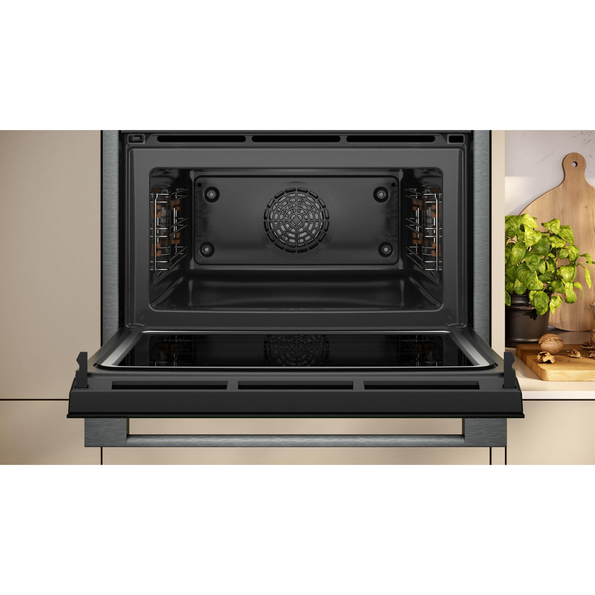 NEFF C24MR21G0B Built In Compact Oven with microwave function