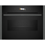 NEFF C24MR21G0B Built In Compact Oven with microwave function