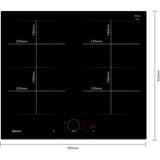 Neff T66FHX4L0 59.2cm Induction Hob - Black