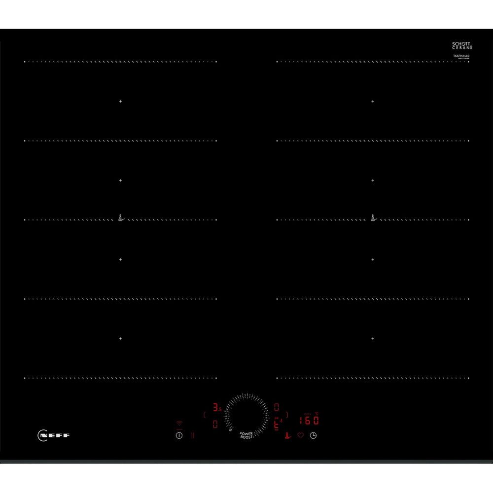 Neff T66FHX4L0 59.2cm Induction Hob - Black