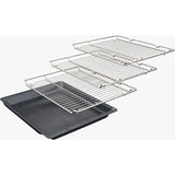 Neff U1ACE2AG3B 59.4cm Built In Electric Double Oven - Graphite Grey