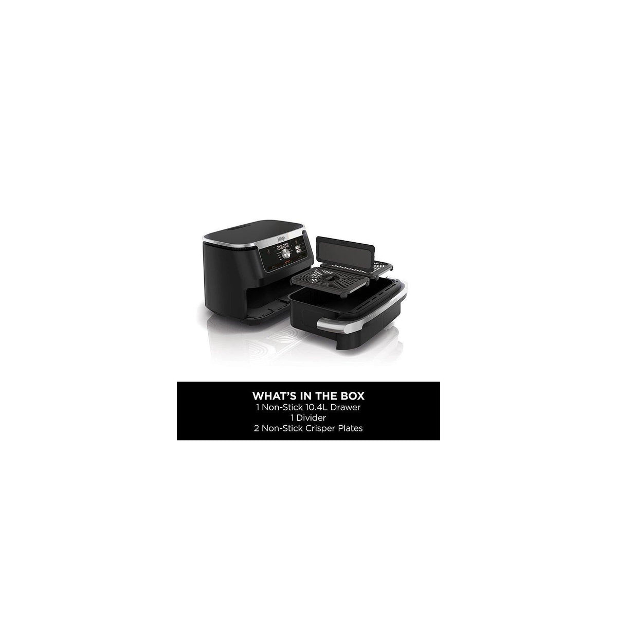 Ninja AF500UK Foodi FlexDrawer Air Fryer - Black