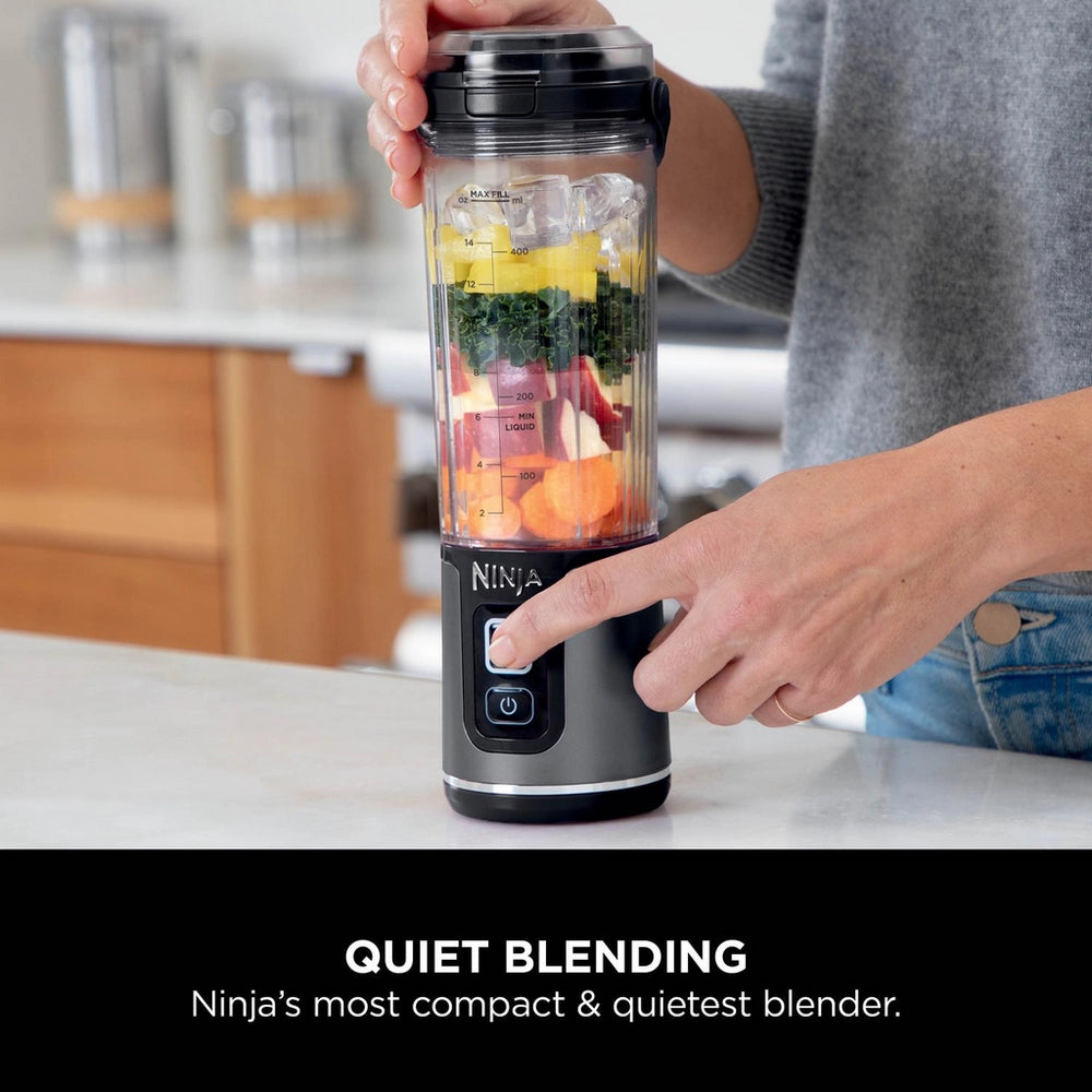 Ninja BC151UKBK Cordless Portable Motorised/Compact Blender - Black