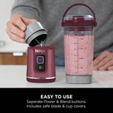 Ninja BC151UKCR Cordless Portable Motorised/Compact Blender - Cranberry